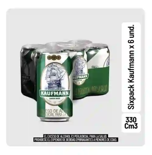 Cerveza Kaufman 330 X6