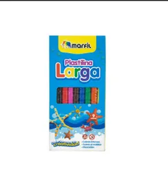 Plastilina Larga X9 Colores