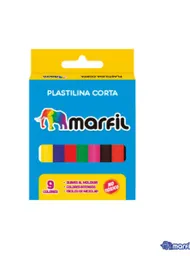 Plastilina Corta X9 Colores