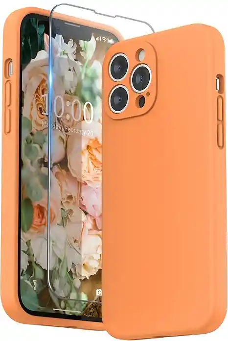 Funda Protectora Silicone Case Para Iphone 12 Pro Max Estuche Antigolpes