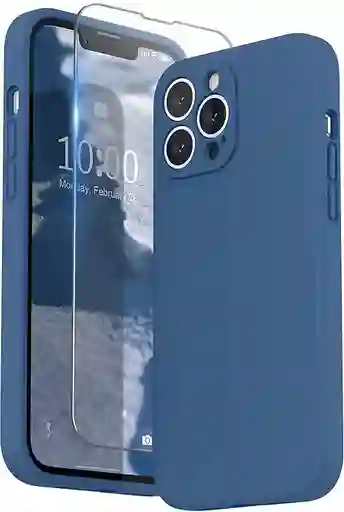 Funda Protectora Silicone Case Para Iphone 13 Pro Estuche Antigolpes