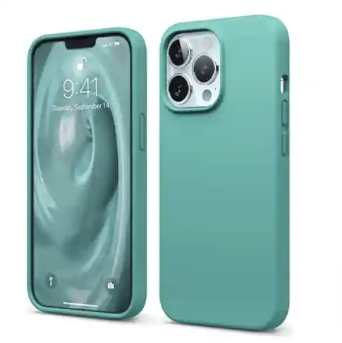 Funda Protectora Silicone Case Para Iphone 13 Pro Estuche Antigolpes