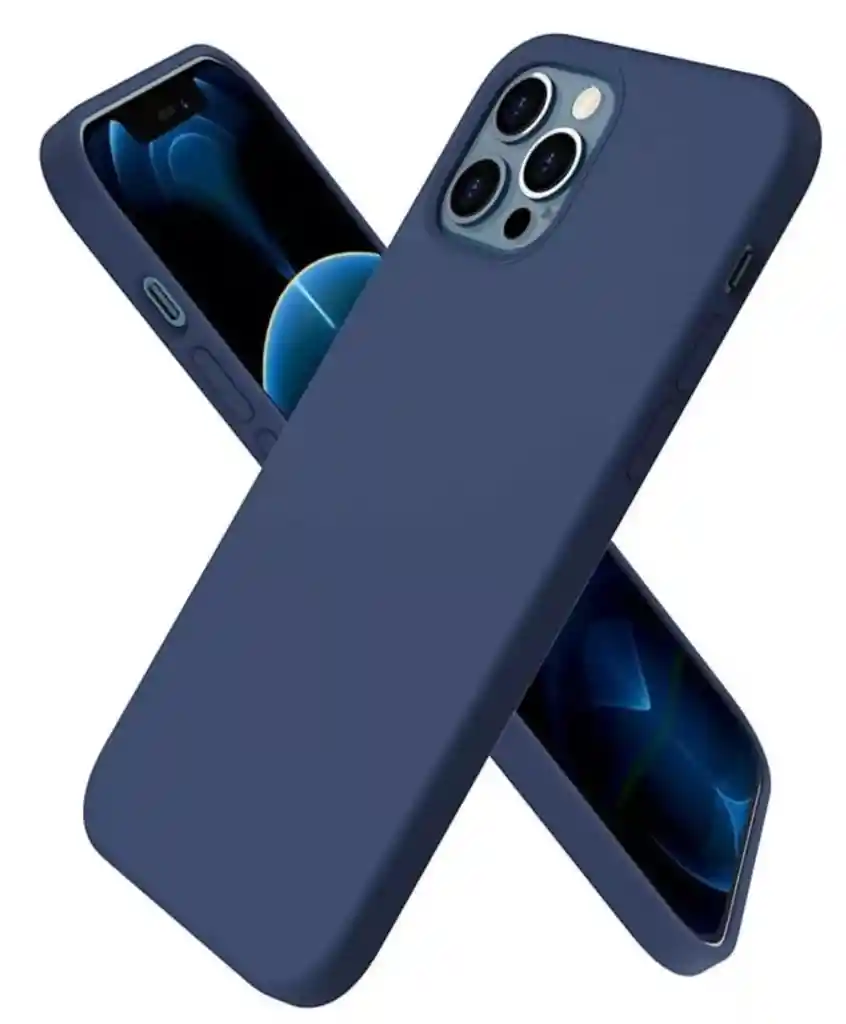 Funda Protectora Silicone Case Para Iphone 13 Pro Max Estuche Antigolpes
