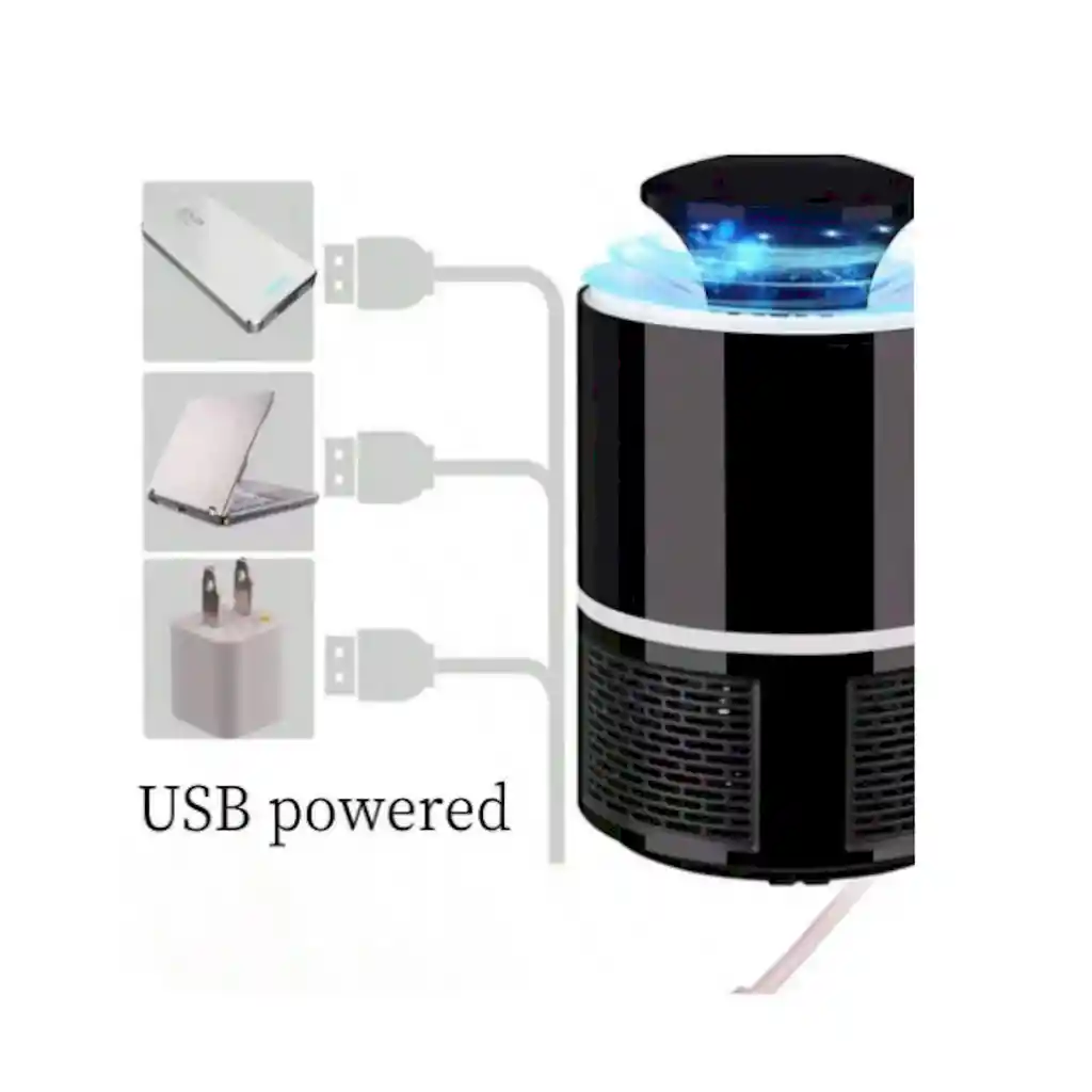 Lámpara Mata Insectos Usb - Protección Segura Y Eficiente