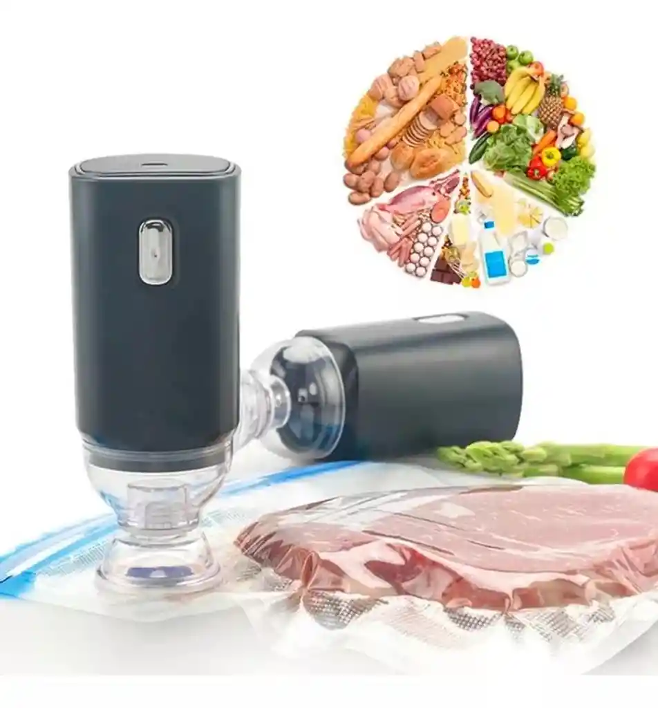Empacadora Al Vacío Portátil Para Conservación De Alimentos