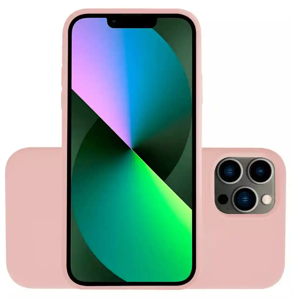 Funda Protectora Silicone Case Para Iphone 14 Pro Estuche Antigolpes