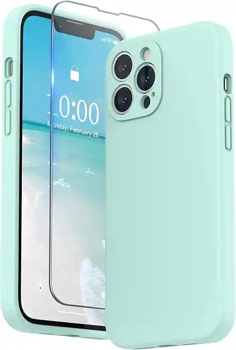 Funda Protectora Silicone Case Para Iphone 14 Pro Max Estuche Antigolpes