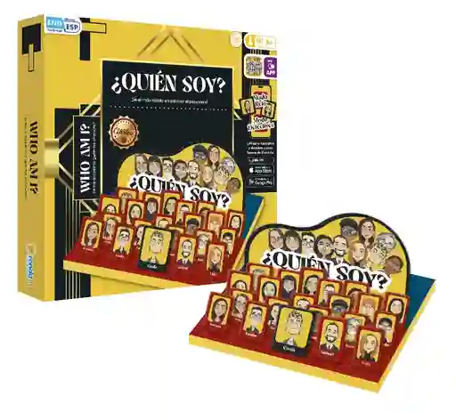 Adivina Quién Soy: Juego De Mesa Para Adivinar Personajes