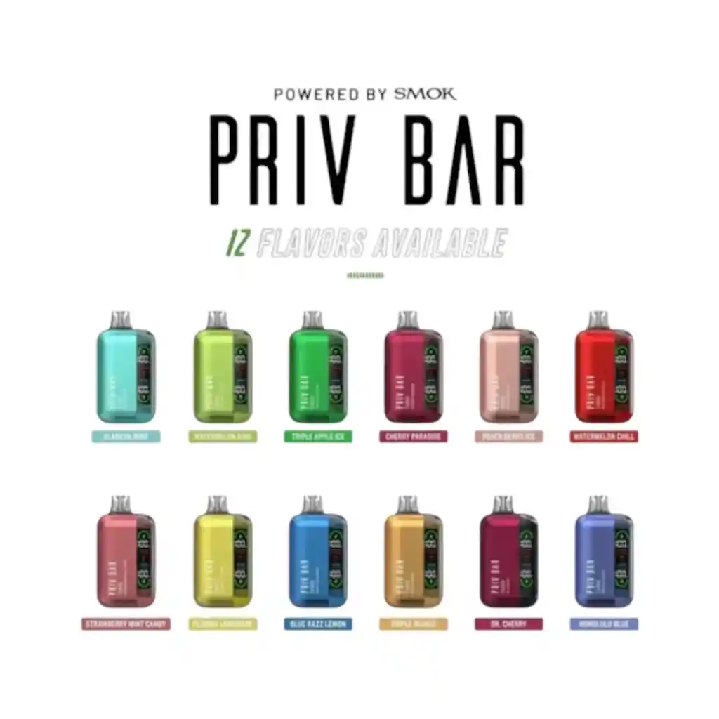 Vaporizador Priv Bar 15000puffs