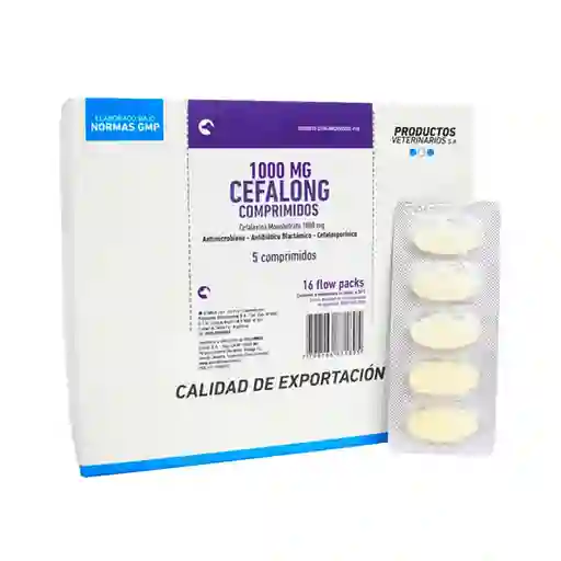 Cefalong 1000 Mg X 5 Tab