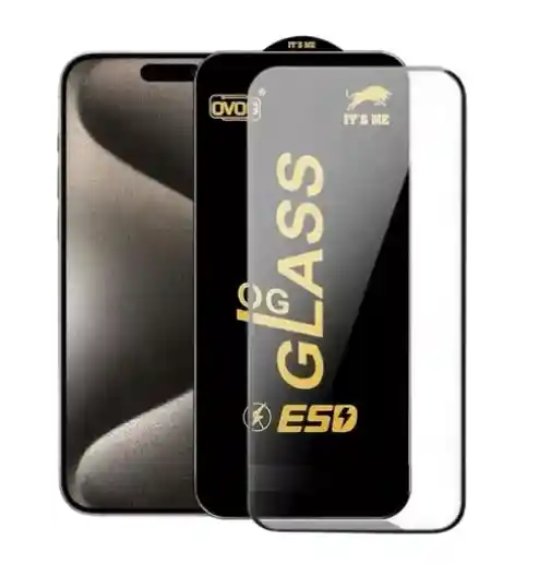 Combo Vidrio Protector De Pantalla Y Silicone Case Para Iphone 14 Pro