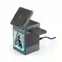 Cargador Inalámbrico Magnético 3 En 1 Con Altavoz Bluetooth