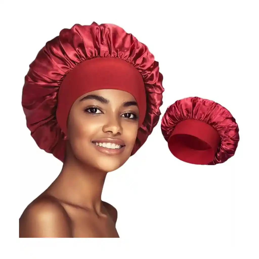Gorro De Satín Para Dormir – Protege Tu Cabello Del Frizz Y La Rotura