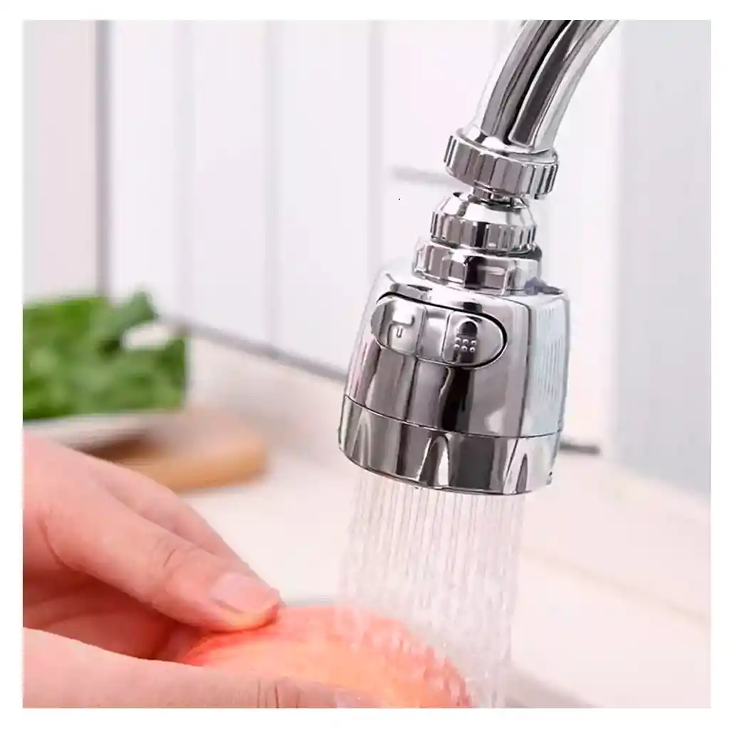 Grifo Ahorrador De Agua Cromado Con Diseño Moderno Y Durable