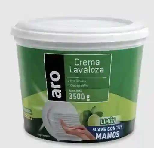 Crema Lavaloza Aro Limon antibacterial 3500g