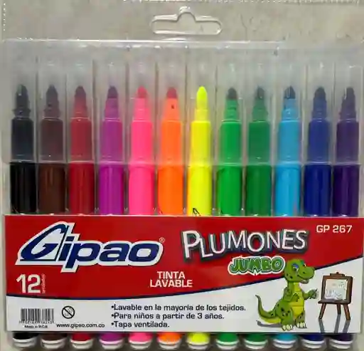 Marcadores Gipao X12