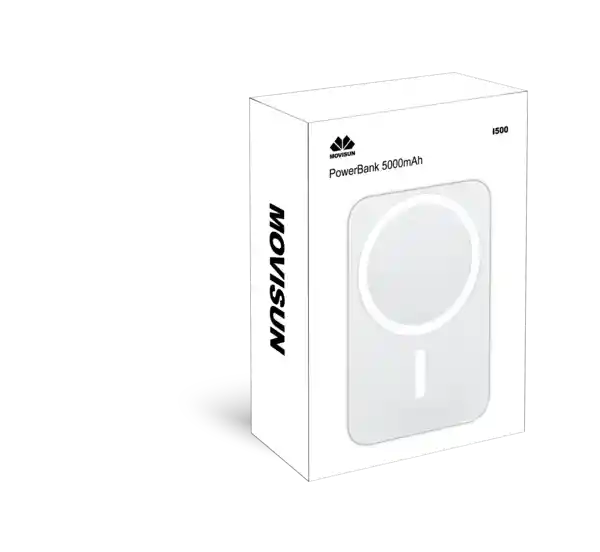 Powerbank Movisun I500 Para Iphone 5.000 Mah Magnético