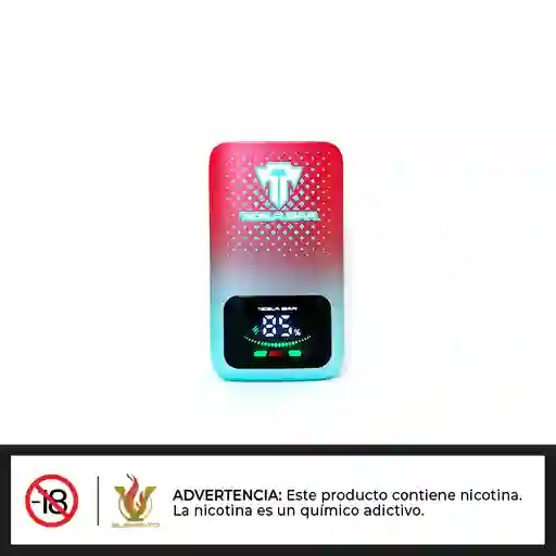 Tesla Bar Xp 18000 Puffs Battery - Vape Desechable - Glacial Red