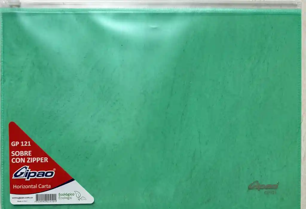 Carpeta Sobre Con Zipper