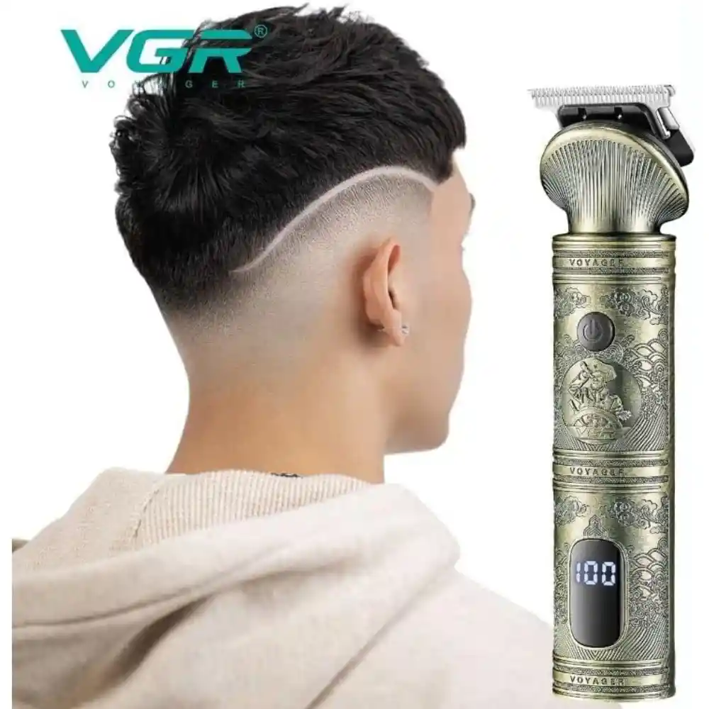 Máquina Patillera Rasuradora Vgr V-962 Recargable