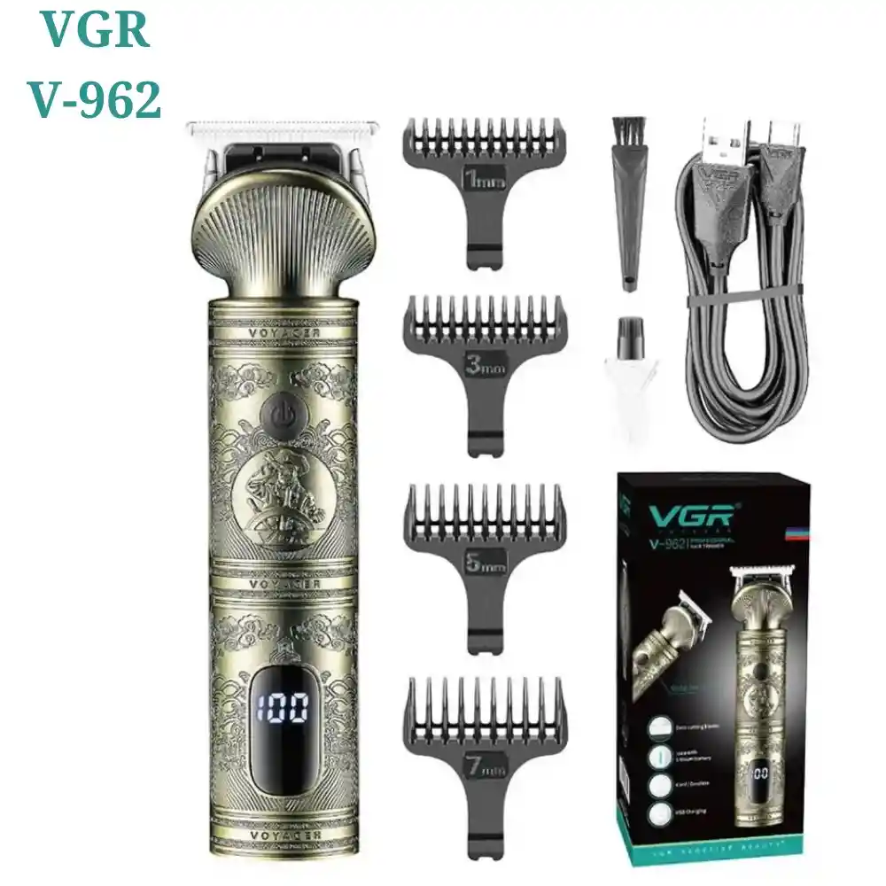Máquina Patillera Rasuradora Vgr V-962 Recargable
