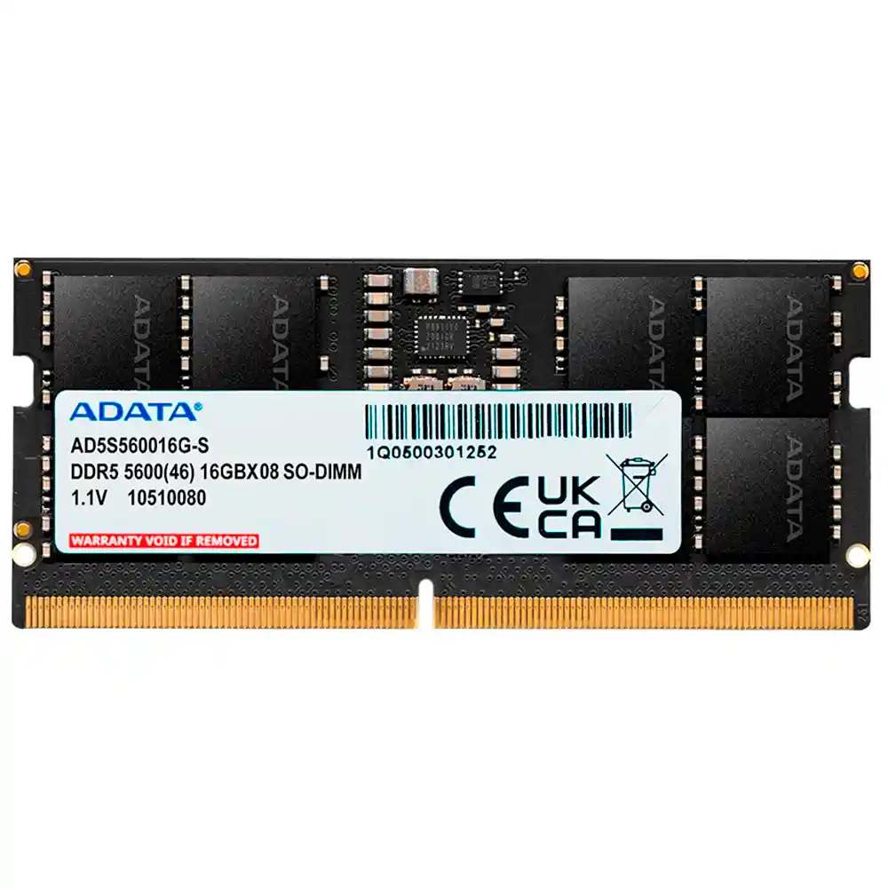 Memoria Ram Portátil Adata Ddr5 16gb 5600mt/s