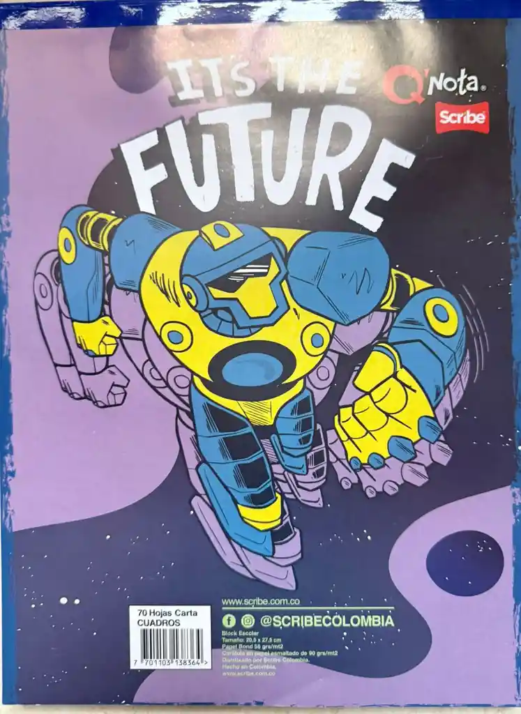 Block Cuadriculado 70 Hojas