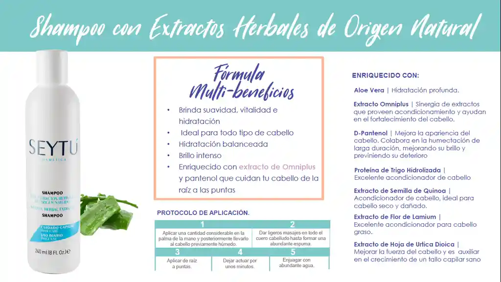 Kit Capilar De Extractos Herbales