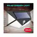 Lámpara Solar 180 Leds Exterior, Iluminación Eficiente Y Resistente