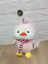 Peluche Pingüino Bufanda O Moño De 28cm
