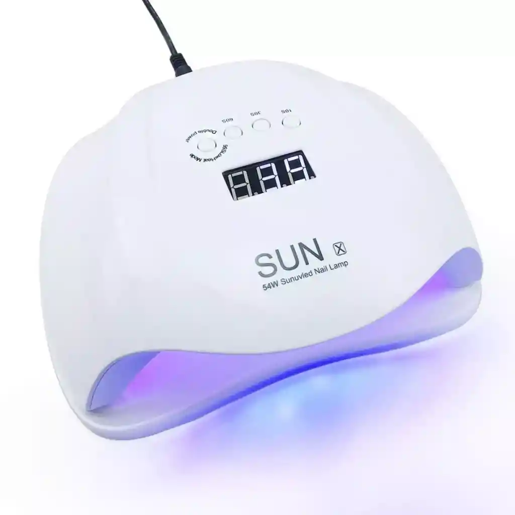 Lámpara Uv Para Uñas Sunx 54w, Secado Rápido Y Eficiente