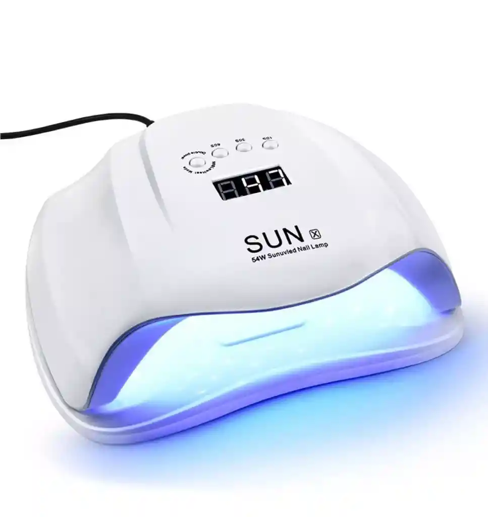 Lámpara Uv Para Uñas Sunx 54w, Secado Rápido Y Eficiente