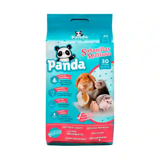 Sabanilla Multiusos X 30 Panda