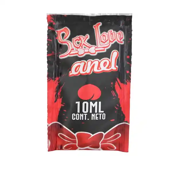 Lubricante Anal Sachet 10ml Desensibilizante Y Dilatador Sex Love