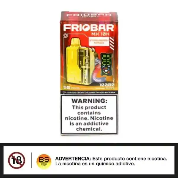 Vape Strawberry Mango Friobar Mx 10000 Puffs