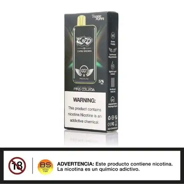 Vape Pina Colada Cb X Chris Brown 15000 Puffs