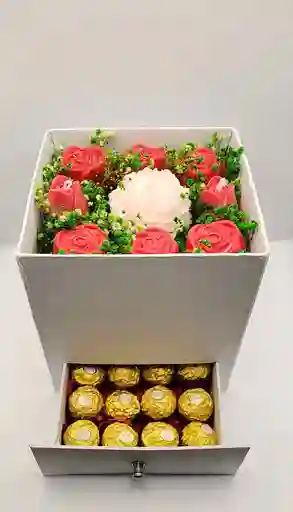 Cofre Floral Chocolatero