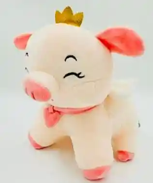 Peluche Cerdita Con Corona (regalo, Cumpleaños, Ancheta, Sorpresa)