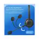 Auriculares Call Center Con Conexión 3.5 Mm + Usb + Tipo C