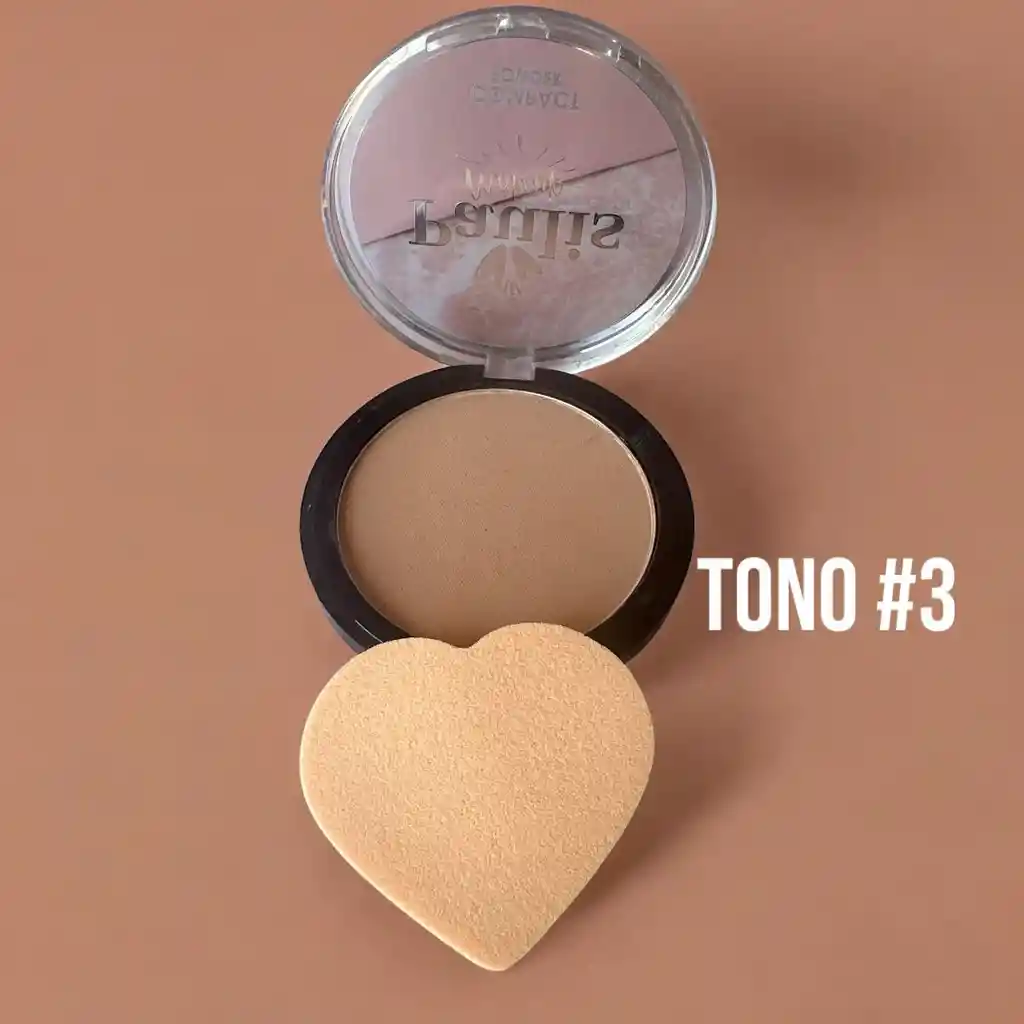 Polvo Compacto Corazón