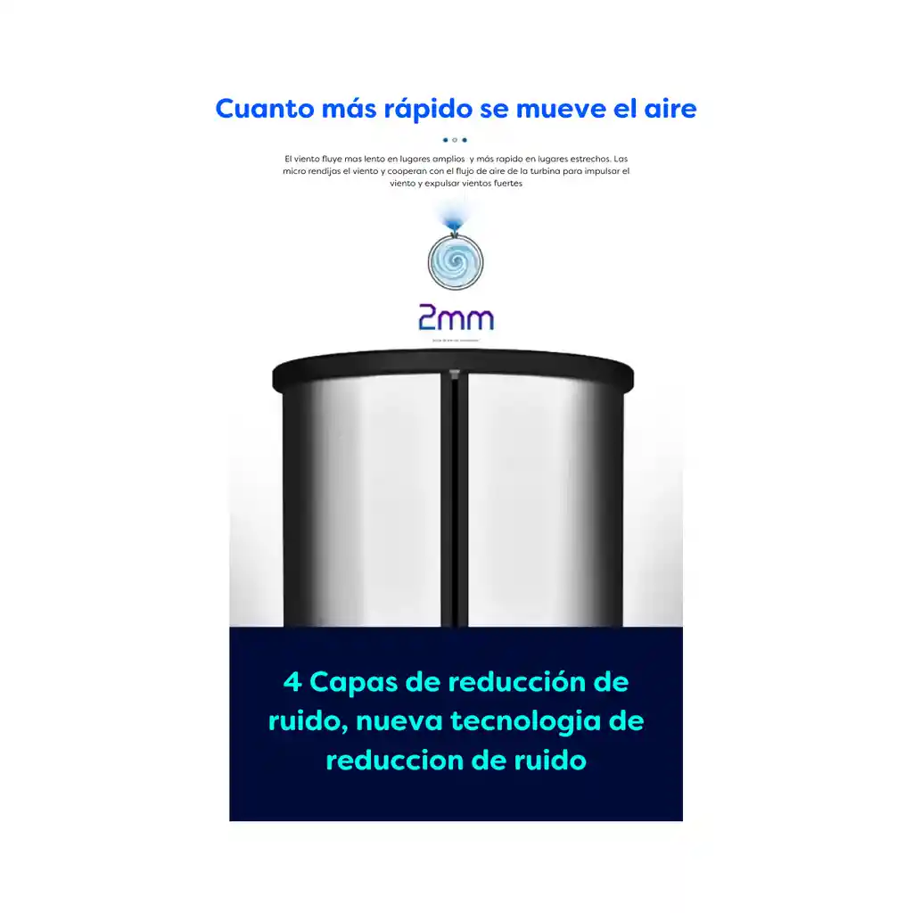 Ventilador Sin Aspas Skj-cr060la