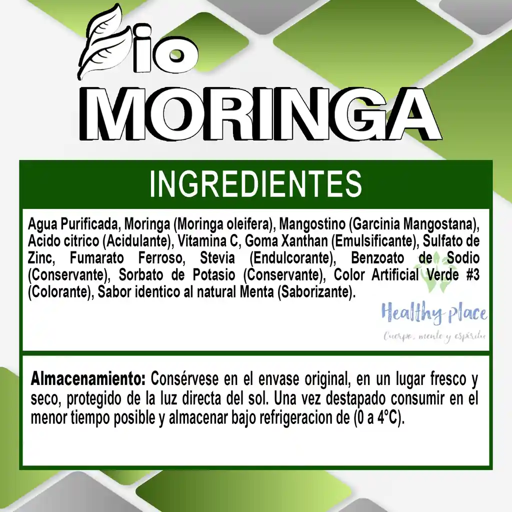 Moringa Líquida Concentrada 500 Ml Biopronat