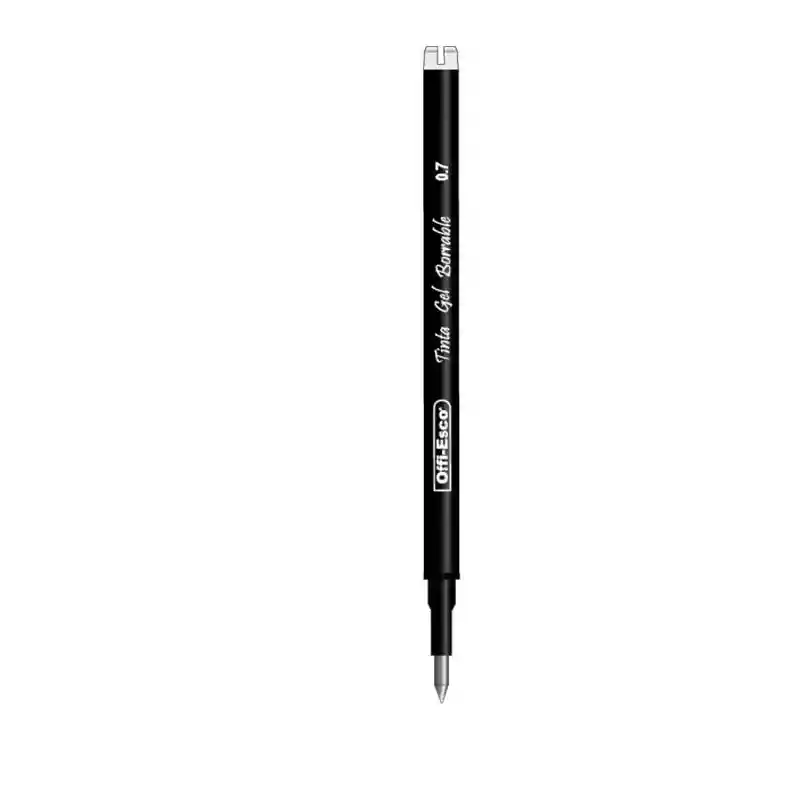 Mina Repuesto Borrable Color Negro Para Boligrafo Oe-025r