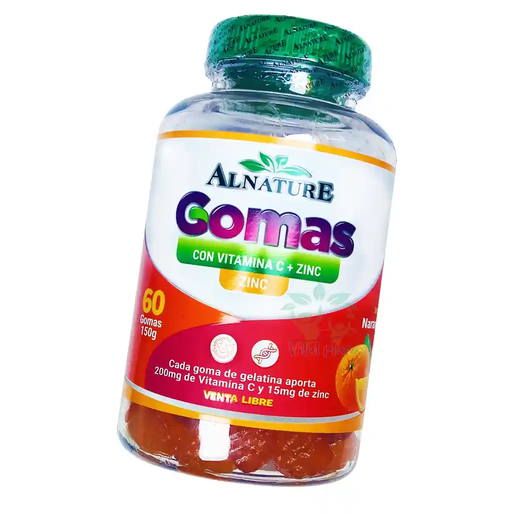 Gomas Con Vitamina C + Zinc X60