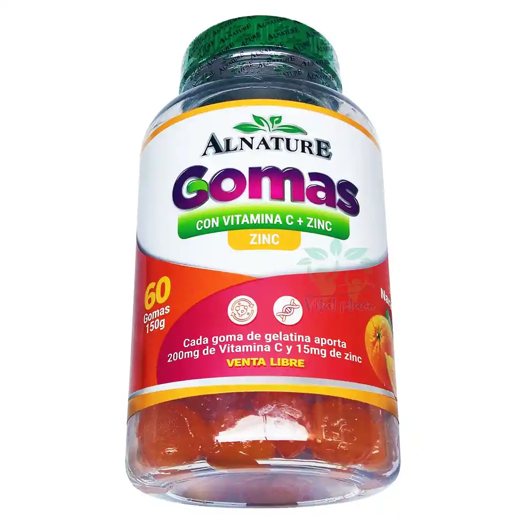 Gomas Con Vitamina C + Zinc X60