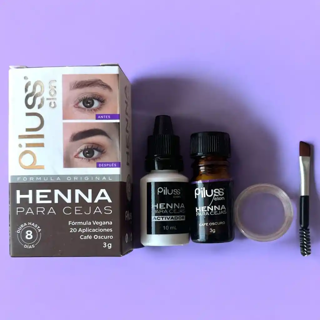 Henna Para Cejas Pulis