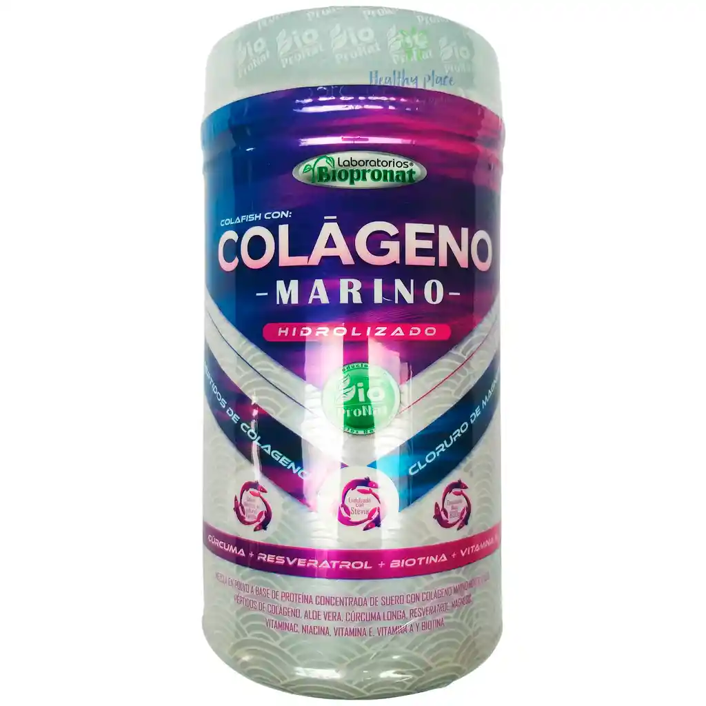 Colageno Marino Hidrolizado 800g Biopronat