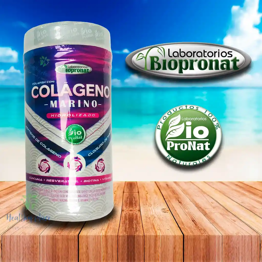 Colageno Marino Hidrolizado 800g Biopronat