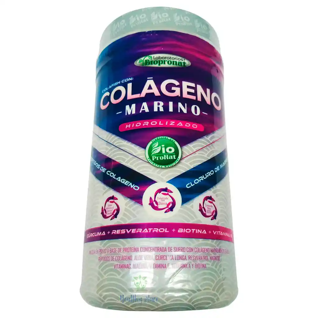 Colageno Marino Hidrolizado 800g Biopronat