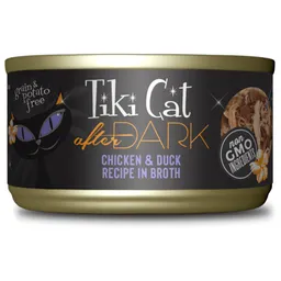 Pollo Y Pato En Caldo Para Gato Tiki Cat 80 Gr